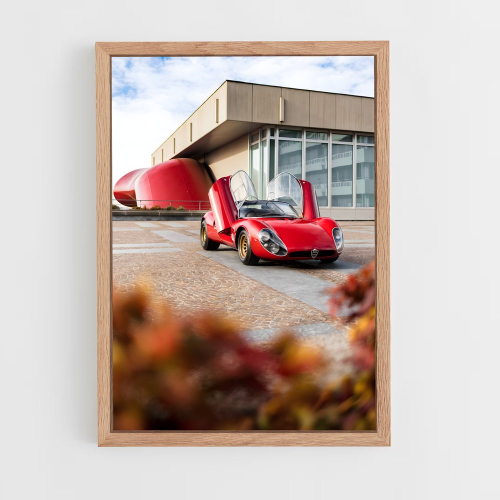 Poster Stradale Voiture – affiche Alfa Romeo (vue 4)